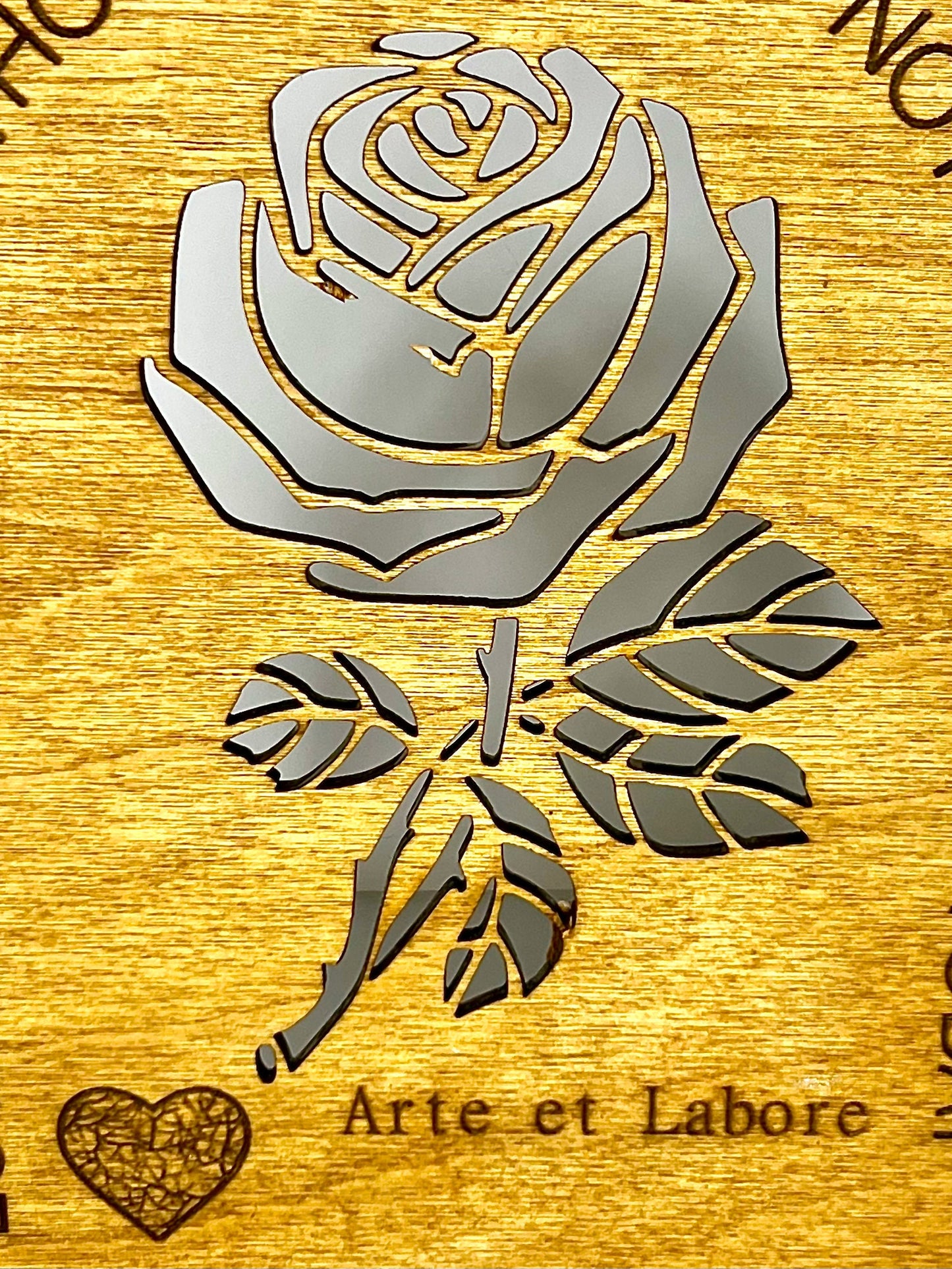 Wedding Memorial Sign, With Your Personalised Text, Wedding Memory Table, Christmas Table Decoration, Loving Memory.