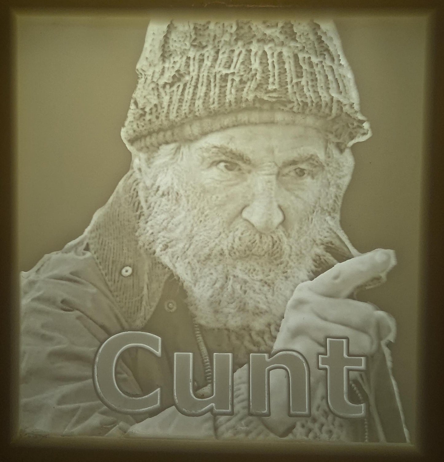 Brassic, Farmer Jim, USB Night Light, Engraved, Photo, Gift, Novelty, Fan, Bar Decoration, Funny Lithophane -Cnut