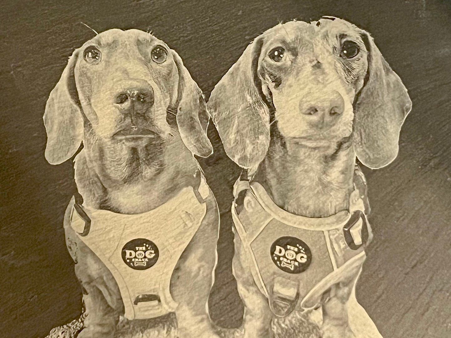 Personalized Slate Engraving - Custom Image on 300mm x 200mm Slate - Wedding Gift, Special Memory, Love Keepsake