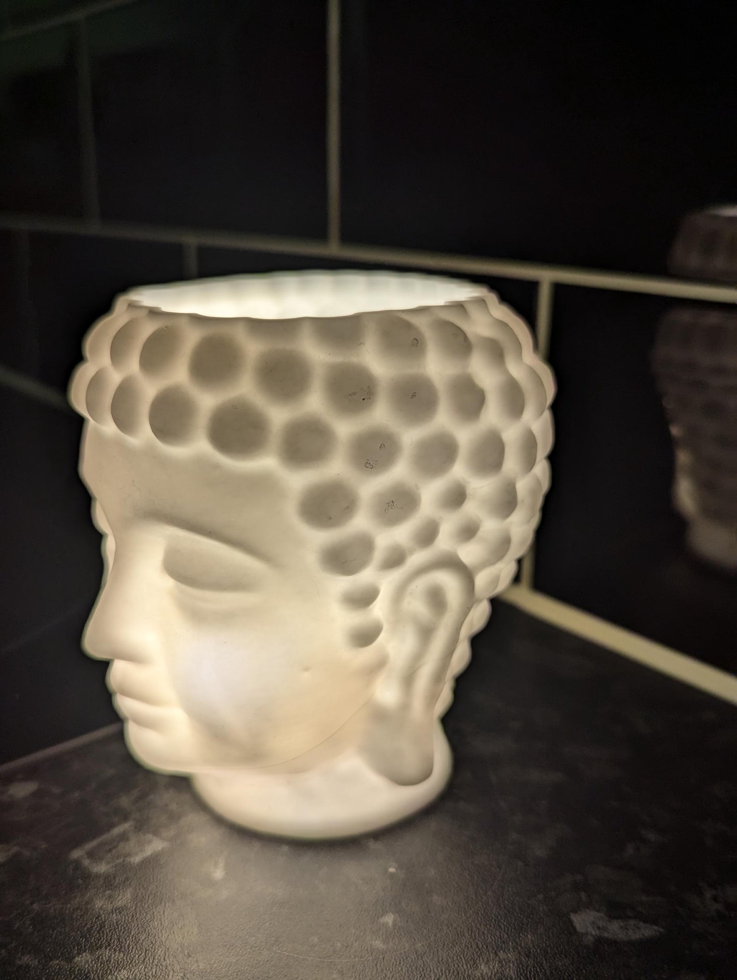 Buddha Night Light, Battery Powered, Meditation and Tranquility Cosy Ornamental Lamp